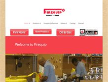 Tablet Screenshot of firequip.com